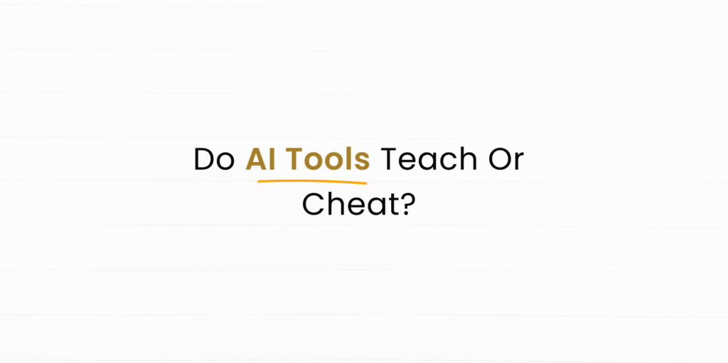 Does AI tools help in learning, writing or just fixing mistakes?