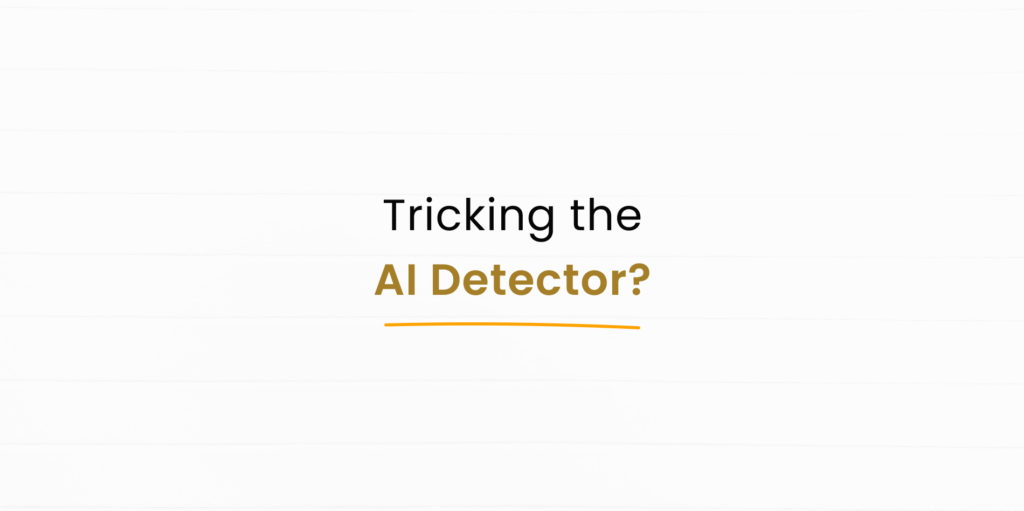 Do Tone Changes Trick the AI Detector?