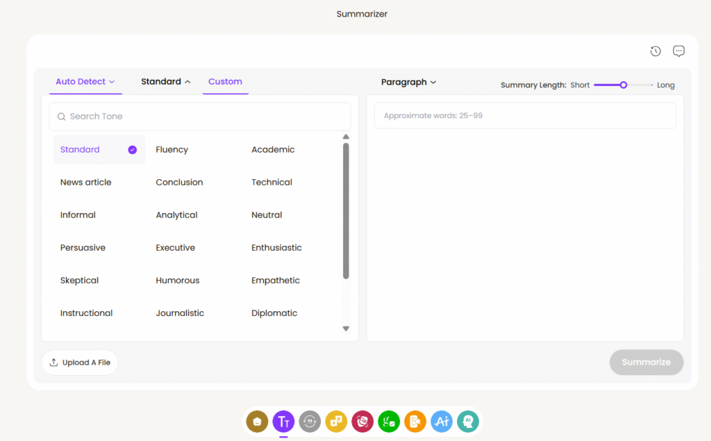 AI Summarizer workflow showing article and PDF summarizer process

AI Summarizer PDF document summarizer for students

AI Summarizer summarizing legal and code documents