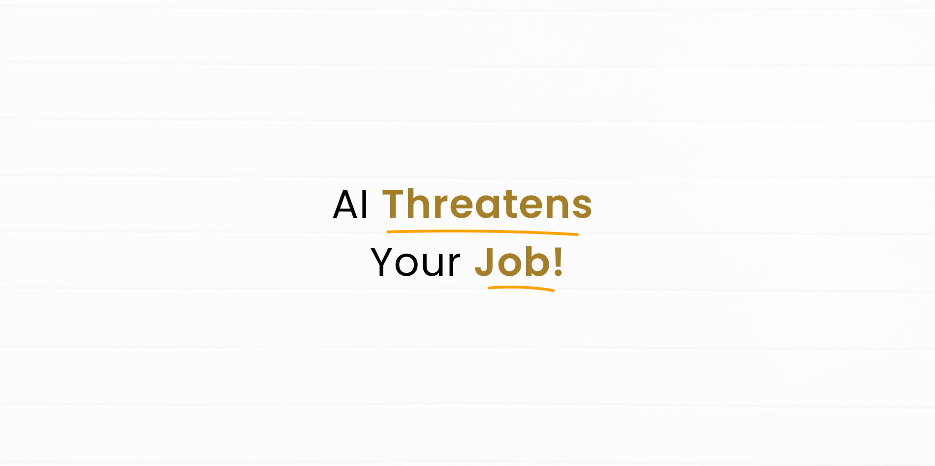 Will AI Destroy Jobs? What Students Need to Fear Right Now?