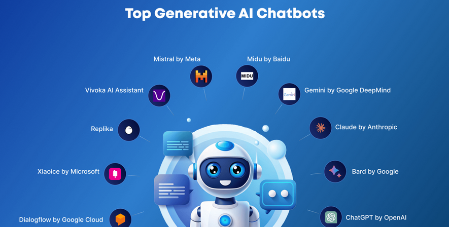 Visual of chatbot interface showing AI conversation, representing how chatbots really work behind the scenes