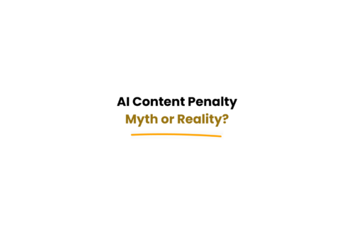 AI content penalty SEO