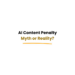 AI content penalty SEO