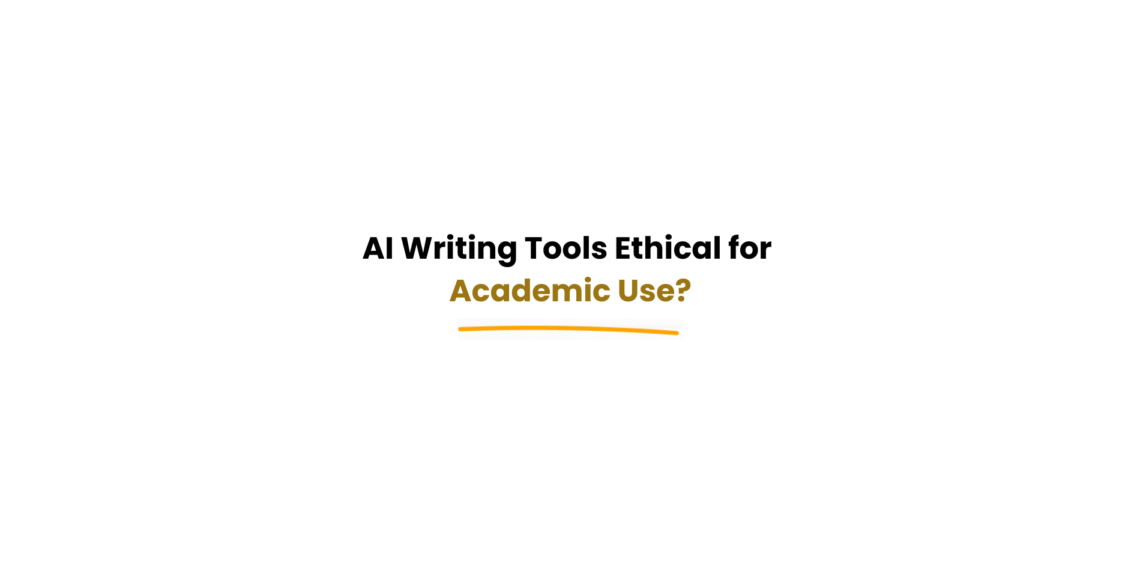 AI writing tools ethical use in school