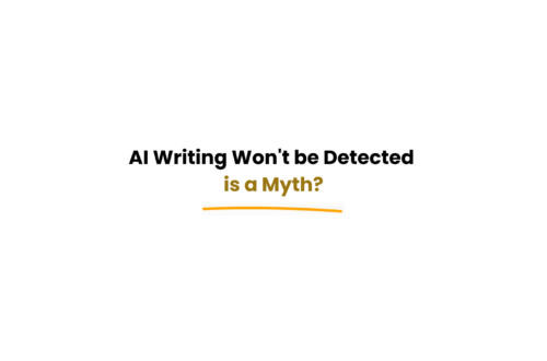 ai writing wont be detected is a myth