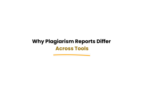 comparison of plagiarism reports across different tools