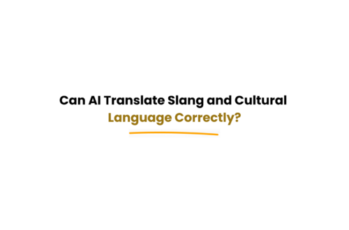 AI translating slang and cultural language