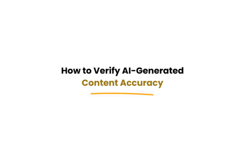 checking AI content for accuracy and correctness